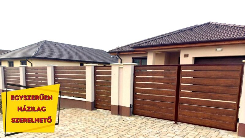 Minőségi kerítés elem az XXL kerítés webshopban