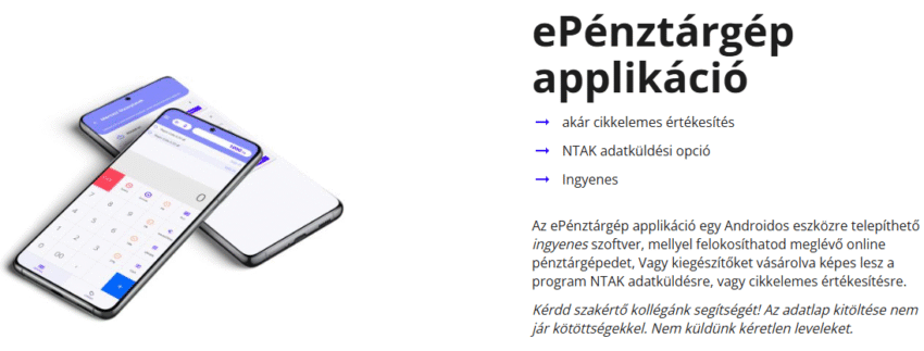 ePénztárgép használat